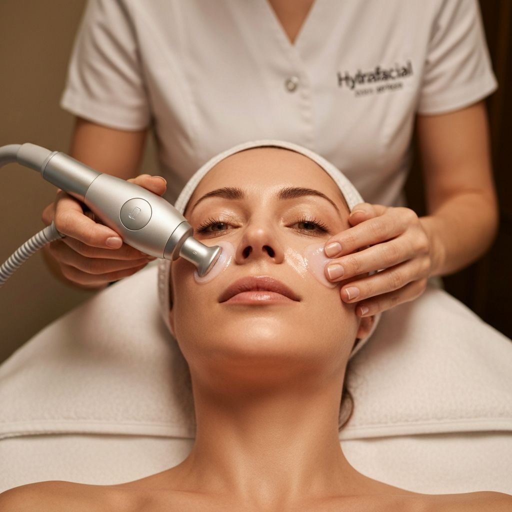 Hydrafacial treatment